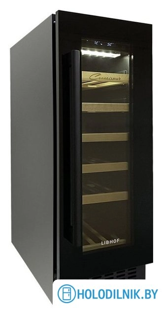 Винный шкаф Libhof Connoisseur CX-19 (черный)