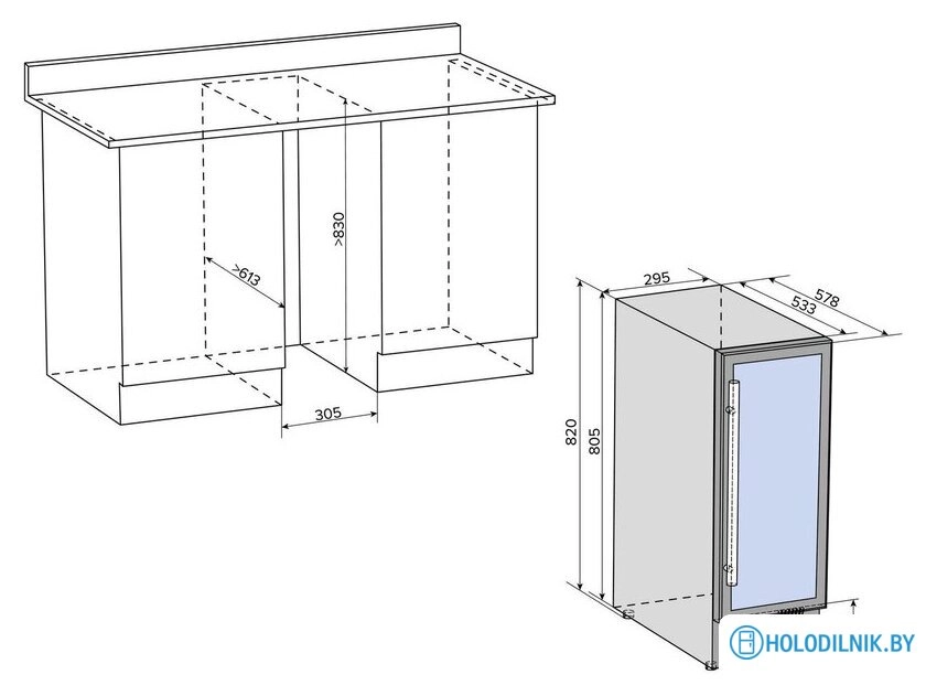 Винный шкаф Libhof Connoisseur CX-19 (черный)