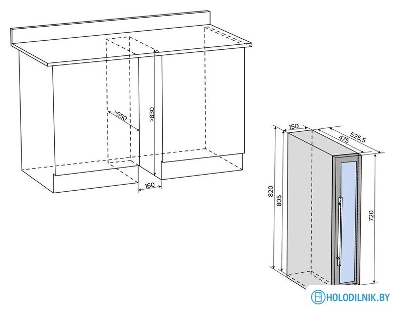 Винный шкаф Libhof Connoisseur CX-9 (черный)