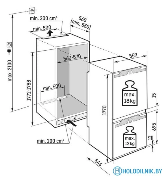 Холодильник Liebherr ICBNe 5123 Plus