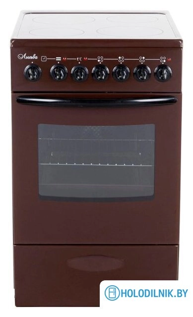 Кухонная плита Лысьва EF4006MK00 (без крышки, коричневый)