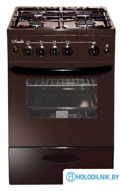 Кухонная плита Лысьва ЭГ 401 МС-2у (без крышки, решетка чугун, коричневый)