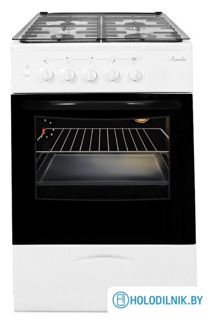 Кухонная плита Лысьва ГП 400 МС-2у (белый, стеклянная крышка)