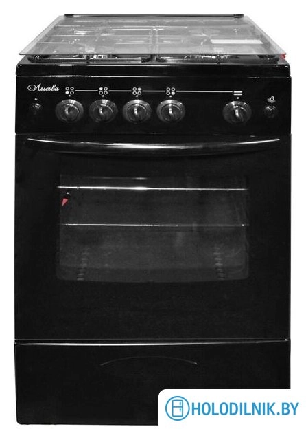 Кухонная плита Лысьва ГП 400 МС-2у (черный, стеклянная крышка)