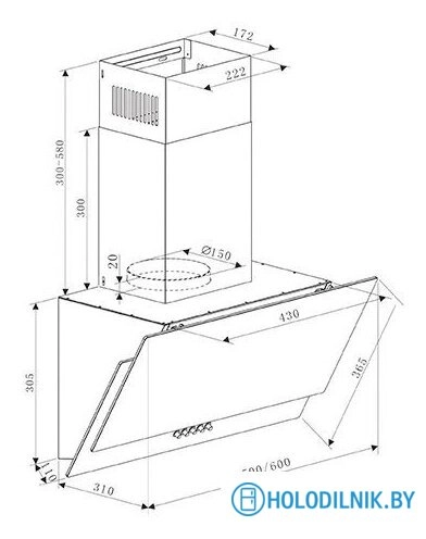 Кухонная вытяжка Making Oasis Everywhere NC-50W