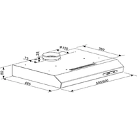 Кухонная вытяжка Making Oasis Everywhere PO-60W (A)