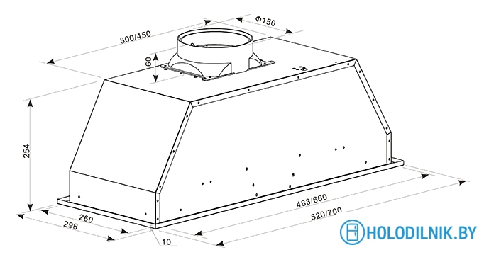 Кухонная вытяжка Making Oasis Everywhere UM-52S (A)