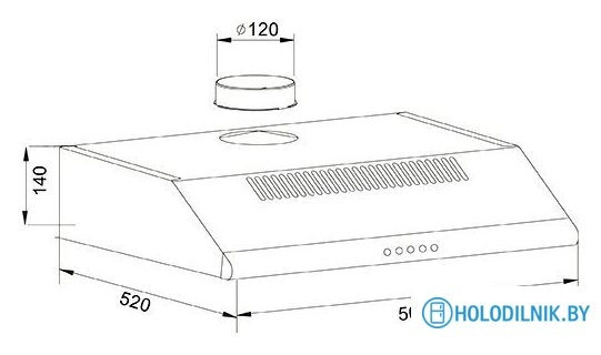 Кухонная вытяжка Making Oasis Everywhere UP-60C (F)