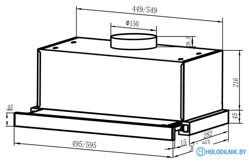 Кухонная вытяжка Making Oasis Everywhere VT-60WG