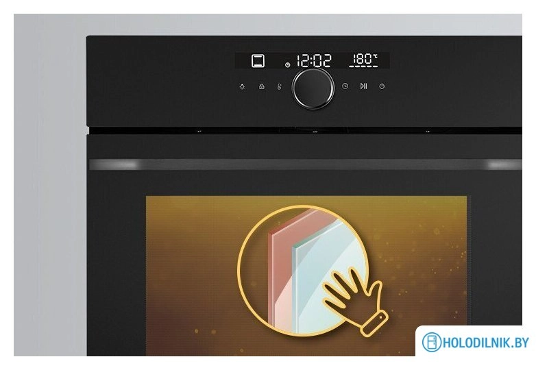 Электрический духовой шкаф MAUNFELD EOEH7613B Matt