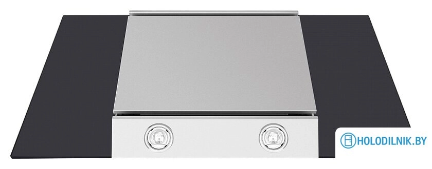 Кухонная вытяжка MAUNFELD Gloria 90 (нержавеющая сталь/черное стекло)