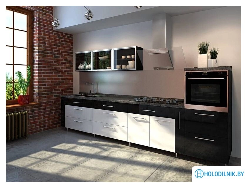 Кухонная вытяжка MAUNFELD Gloria 90 (нержавеющая сталь/прозрачное стекло)