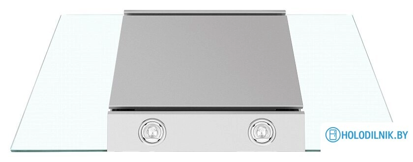 Кухонная вытяжка MAUNFELD Gloria 90 (нержавеющая сталь/прозрачное стекло)