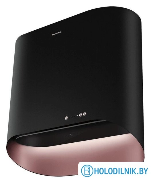 Кухонная вытяжка MAUNFELD Guna 60 (черный антрацит с розовым золотом)