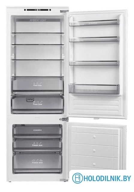 Холодильник MAUNFELD MBF193NFW1GR