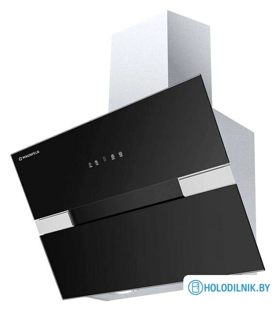 Кухонная вытяжка MAUNFELD Mersey 60 (нержавеющая сталь/черное стекло)