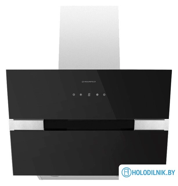 Кухонная вытяжка MAUNFELD Mersey 60 (нержавеющая сталь/черное стекло)