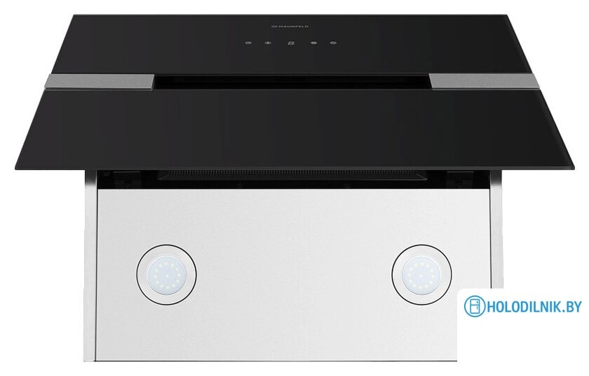 Кухонная вытяжка MAUNFELD Mersey 60 (нержавеющая сталь/черное стекло)