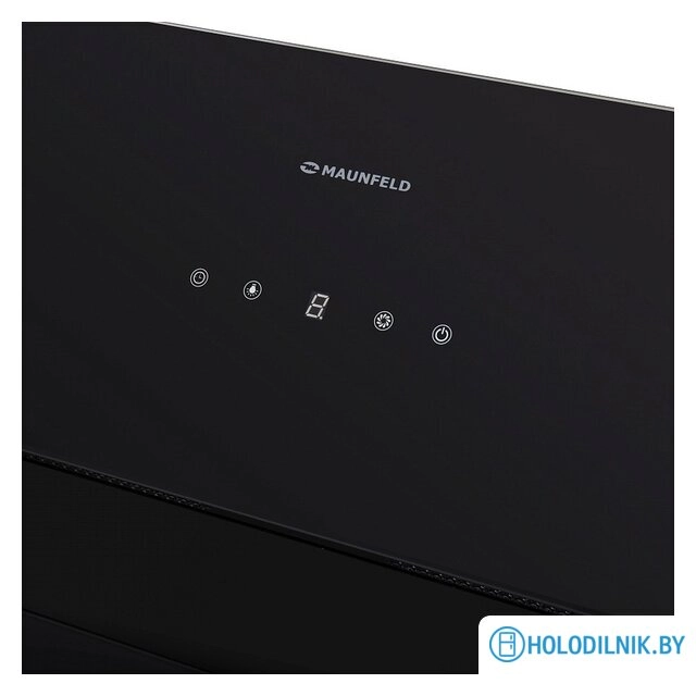 Кухонная вытяжка MAUNFELD Mersey 60 (нержавеющая сталь/черное стекло)
