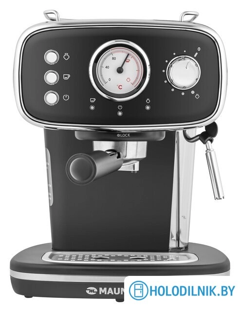 Рожковая кофеварка MAUNFELD MF-736BK