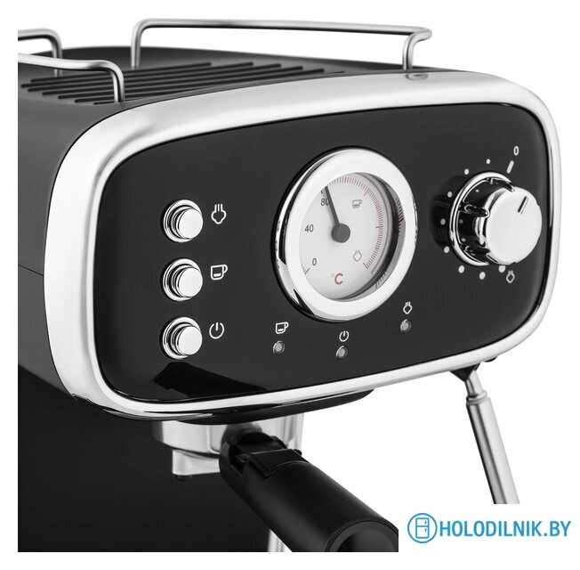 Рожковая кофеварка MAUNFELD MF-736BK