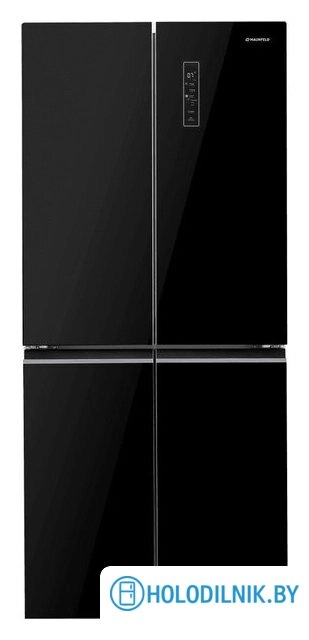Четырёхдверный холодильник MAUNFELD MFF183NFBE