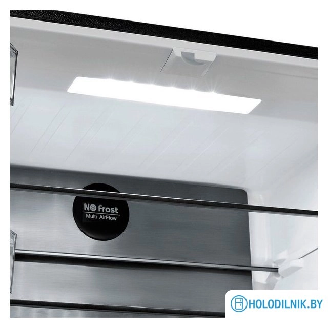 Четырёхдверный холодильник MAUNFELD MFF183NFBE