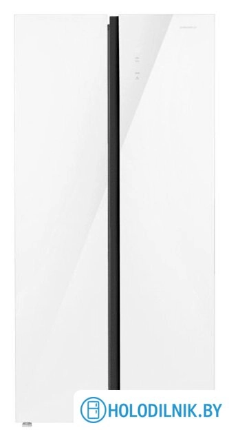 Холодильник side by side MAUNFELD MFF191NFPW