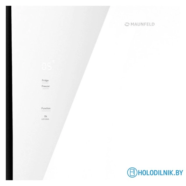 Холодильник side by side MAUNFELD MFF191NFPW
