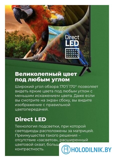 Телевизор MAUNFELD MLT55USX02