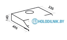 Кухонная вытяжка MBS Crocus 150 Brown