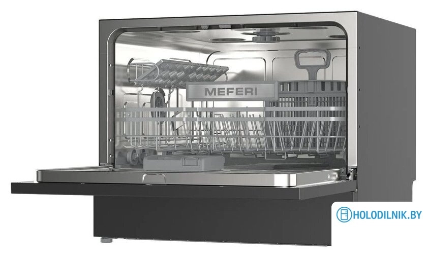Настольная посудомоечная машина Meferi MDW4581BK FS Compact Power