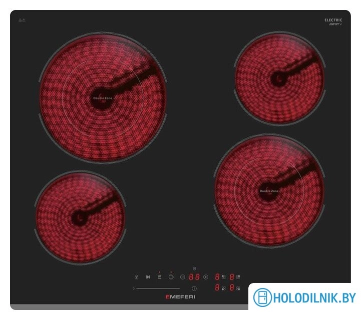 Варочная панель Meferi MEH604BK Comfort Plus