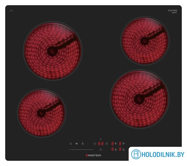 Варочная панель Meferi MEH604BK Comfort
