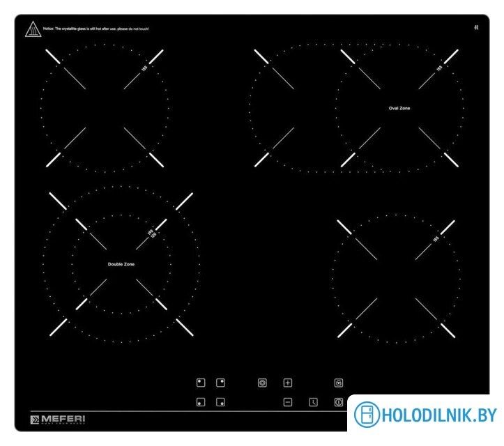 Варочная панель Meferi MEH604BK Ultra