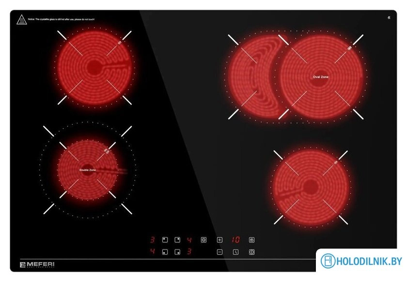 Варочная панель Meferi MEH754BK Ultra