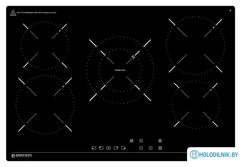 Варочная панель Meferi MEH755BK Ultra