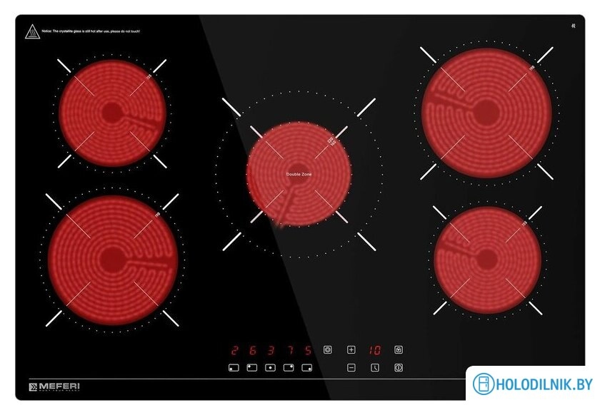 Варочная панель Meferi MEH755BK Ultra