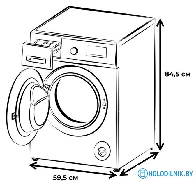 Стиральная машина Meferi MFW101415WH Ultra