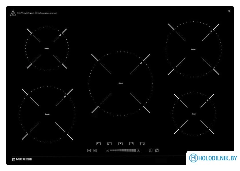 Варочная панель Meferi MIH755BK Power