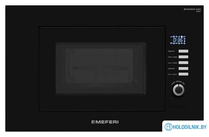 Микроволновая печь Meferi MMO6020BK Slim Power
