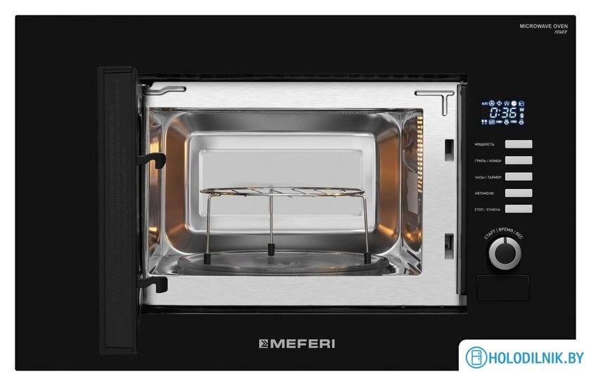 Микроволновая печь Meferi MMO6020BK Slim Power