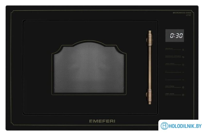 Микроволновая печь Meferi MMO6025BK Retro