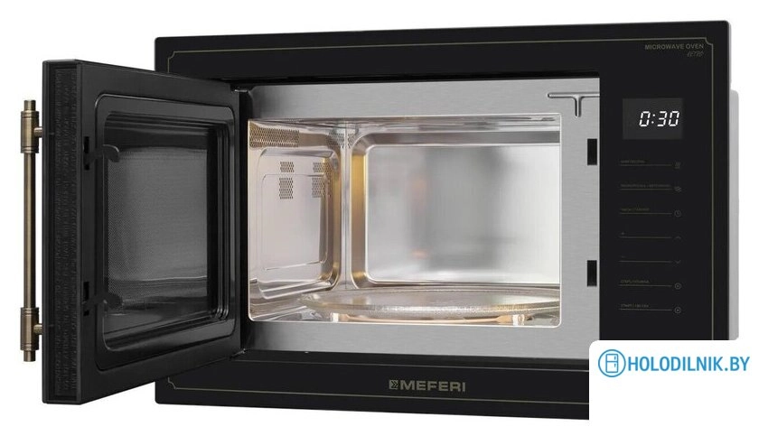 Микроволновая печь Meferi MMO6025BK Retro