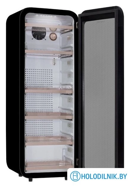 Однокамерный торговый холодильник Meyvel MD105-Black