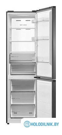 Холодильник двухкамерный Midea MDRB519MGE46ID нержавеющая сталь