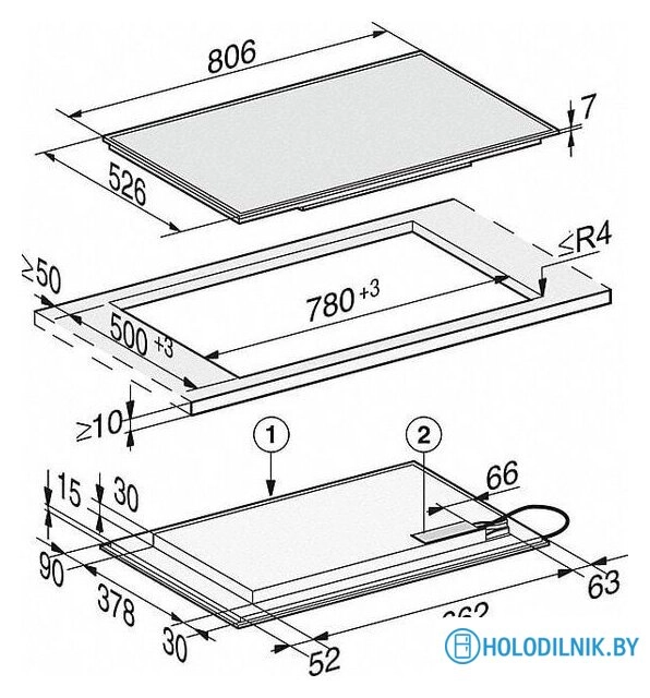 Варочная панель Miele KM 7575 FR