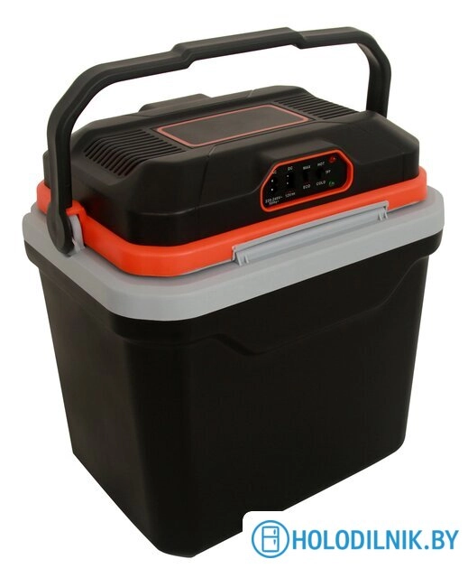 Термоэлектрический автохолодильник Miru MCW24E+ 24л (черный/оранжевый)