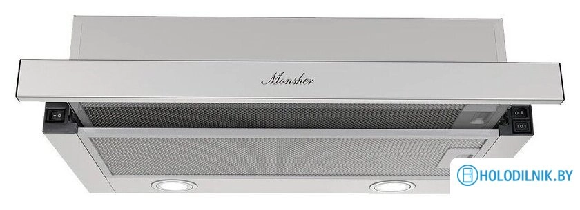 Кухонная вытяжка Monsher Loin 60 Acier (нержавеющая сталь)
