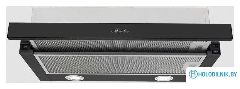Кухонная вытяжка Monsher Loin 60 Noir (черный)
